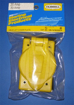 HUBBELL RECEPTACLE COVER PLATE – Lindgren-Pitman