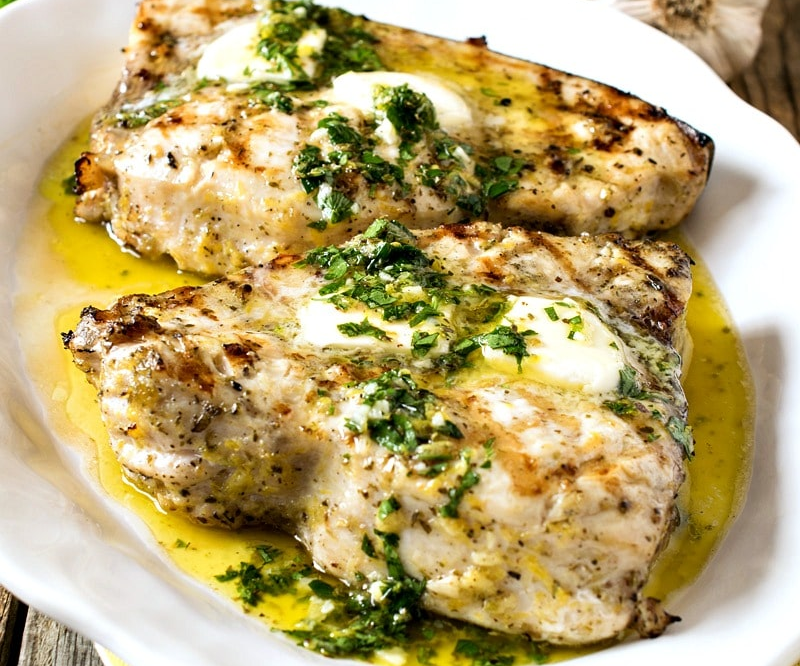 Carol Lindgren’s Broiled Parmesan Swordfish