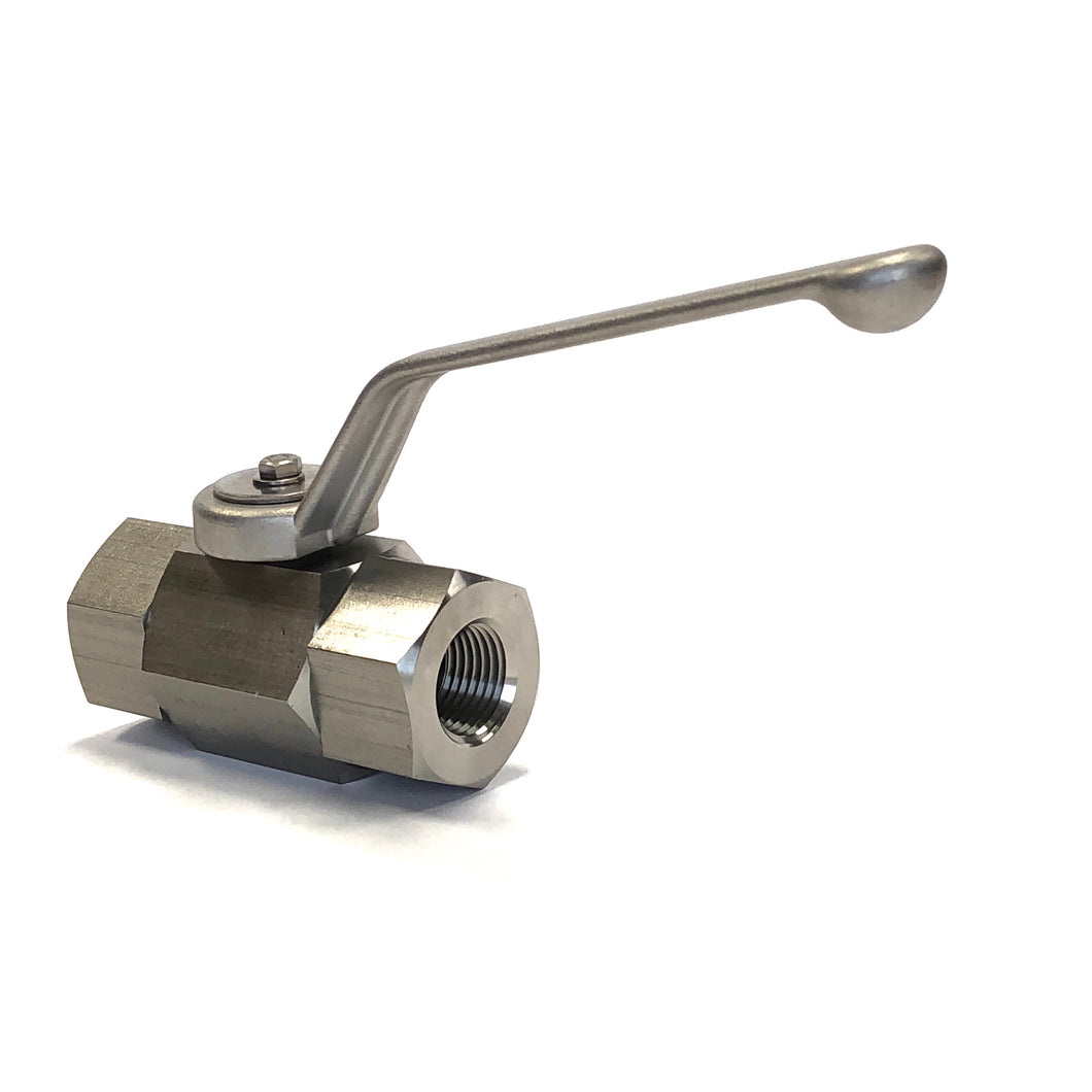 1/2 INCH S/S BALL VALVE  (HIGH-PRESSURE, 5,800 psi)