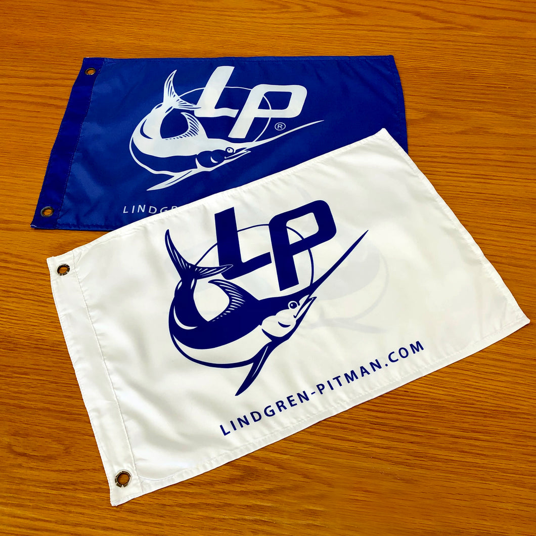 LINDGREN-PITMAN BILLFISH FLAGS - LP LOGO