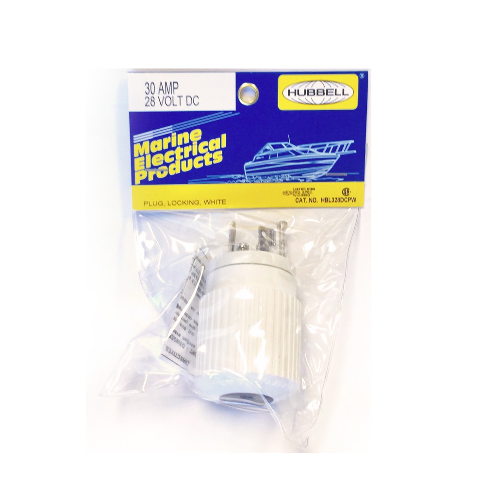 HUBBELL PLUG FOR THE SV-2400 (WHITE)