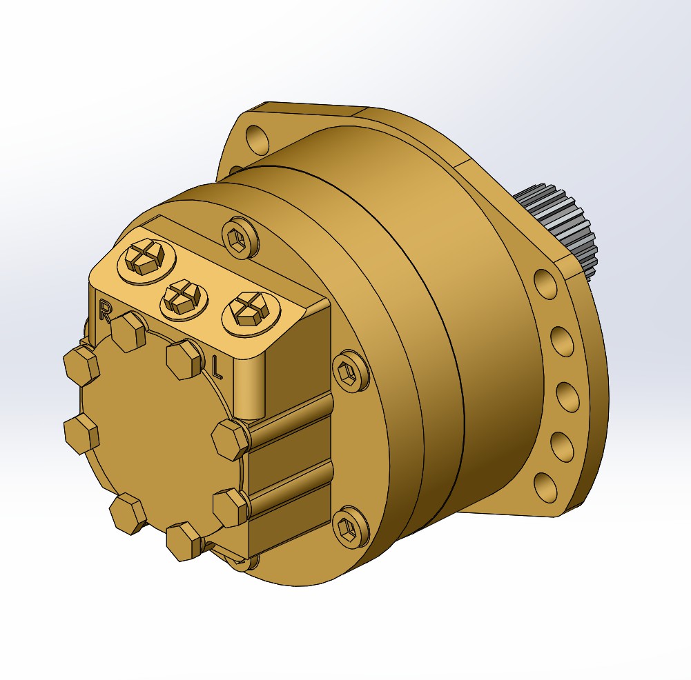 HYDRAULIC DRIVE MOTOR POCLAIN