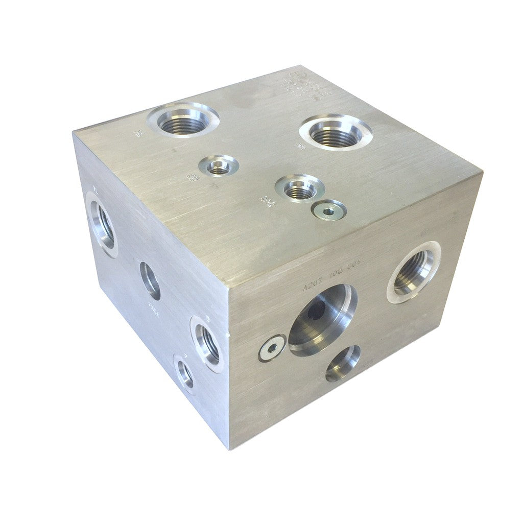 LONGLINE SPOOL CONTROL MANIFOLD, SERIES 3, BARE, NO CARTRIDGES