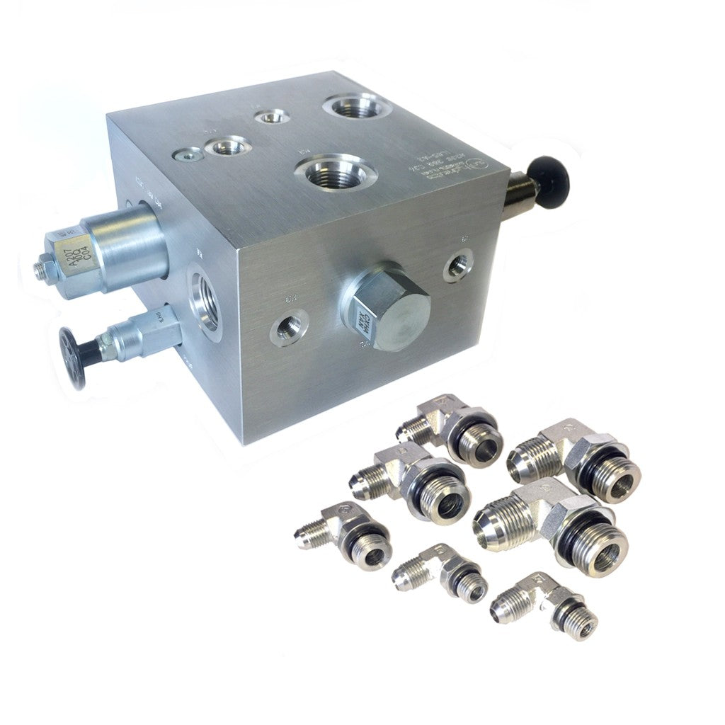 LONGLINE SPOOL CONTROL MANIFOLD, SS3, WITH CARTRIDGES AND FITTINGS