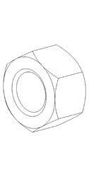 LS-5 ELASTIC STOP NUT 10-32 SS