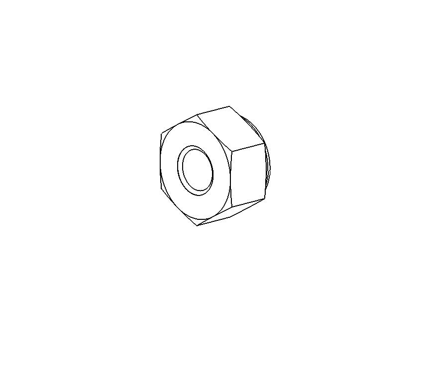 LS5 10-32 ESNA NUT