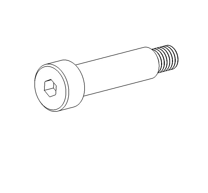 LS5 Shoulder Bolt 1/4 x 7/8 x 10-32